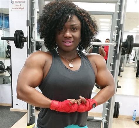 black fbb|Girls with big muscles are awesome .